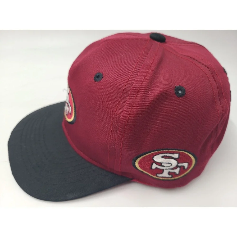 Vintage Youth San Francisco 49ers The G Cap Snapback Hat Kids Boys NFL Red Black